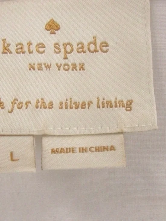 Kate Spade white and Royal Blue Sleeveless Dress (large) - Picture 9 of 10